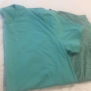 Pair of men’s cotton v-neck shirts